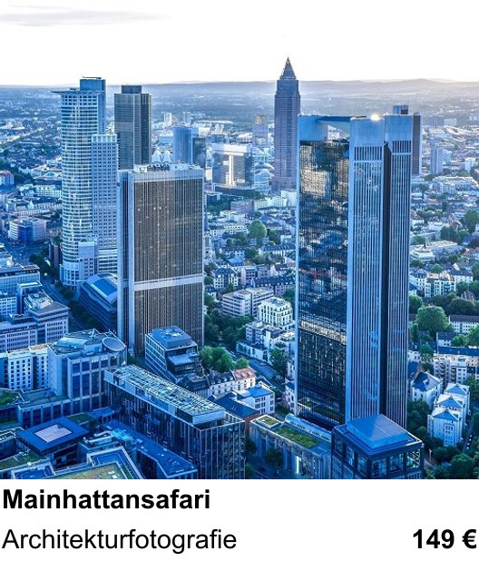 Perspektivischer Foto-Workshop über Mainhattansafari: Architekturfotografie