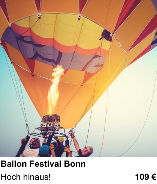 Perspektivischer Foto-Workshop über Ballon Festival Bonn: Hoch hinaus!