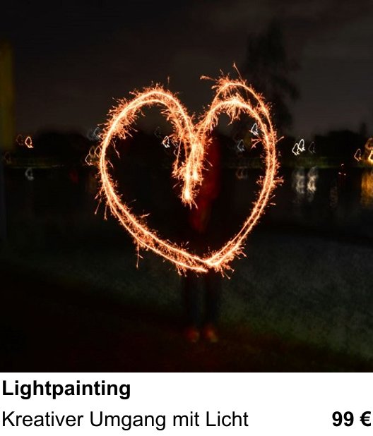 Fotografie-Training in Mainz: Lightpainting und Kreativer Umgang mit Licht