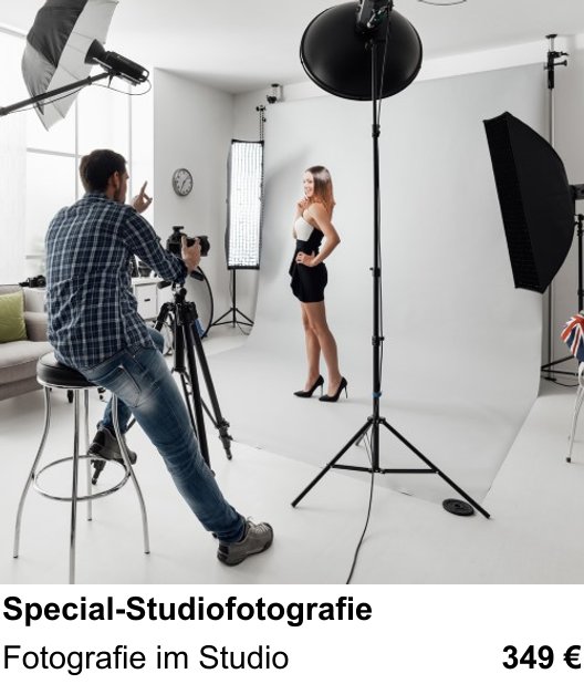 Fotografie-Training in Mainz: Special-Studiofotografie und Fotografie im Studio