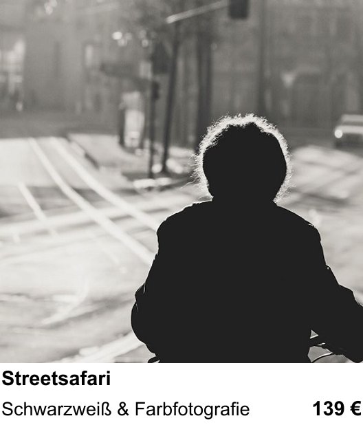 Fotografie-Training in Mainz: Streetsafari und Schwarzweiß & Farbfotografie