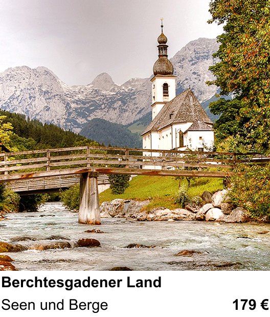 Perspektivischer Foto-Workshop über Berchtesgadener Land: Seen und Berge