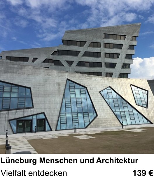 Perspektivischer Foto-Workshop über Lüneburg Menschen und Architektur: Vielfalt entdecken